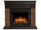 Портал Bricks Wood 25 камень темный, шпон венге